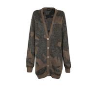 John Richmond - Cardigan Maxi Boutonné Côtelé - Femme - Pulls - Multicolore - Taille: 36 FR