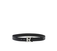 John Richmond - Ceinture avec boucle logo “Jr” en métal - Homme - Accessoires - Noir - Taille: 95 CM