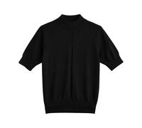 John Richmond - Col roulé à manches courtes - Femme - Pulls - Noir - Taille: 42 FR