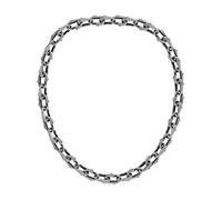 John Richmond - Collier chaîne avec des pointes en argent - Femme - Accessoires - Gris - Taille: ONE Size