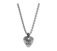 John Richmond - Collier plectre avec logo - Femme - Accessoires - Gris - Taille: ONE Size