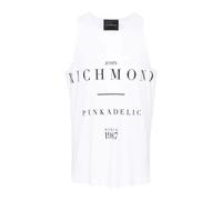 John Richmond - Débardeur Singlet - Homme - Tops - Blanc - Taille: S