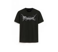 John Richmond - Front Graphic Logo T-shirt - Homme - Tops - Noir - Taille: S