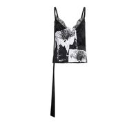 John Richmond - Haut avec Impression Graphique - Femme - Tops - Noir - Taille: 34 FR