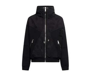 John Richmond - Hooded Zip-Front Jacket - Femme - Sweatshirts et sweats à capuche - Noir - Taille: 36 FR