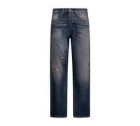 John Richmond - Jean avec effet usé et détails déchirés - Homme - Jeans - Bleu - Taille: W38