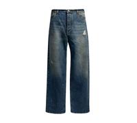 John Richmond – Jeans Regular homme bleu avec déchirures et inscription 'Rich' Taille W38