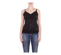 John Richmond - Log Laterale Top - Femme - Tops - Noir - Taille: 44 FR