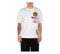 John Richmond - Logo T-shirt - Homme - Tops - Beige - Taille: M