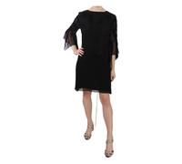 John Richmond - Mini-robe en soie à sequins - Femme - Robes - Noir - Taille: 40 FR