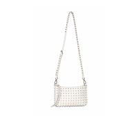 John Richmond - Mini Sac Bandoulière avec Chaîne et Clous - Femme - Sacs - Blanc - Taille: ONE Size