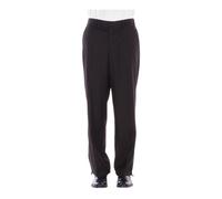 John Richmond - Pantalon Droit avec Logo Arrière - Homme - Pantalons - Noir - Taille: S