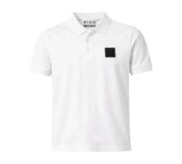 John Richmond - Polo avec logo appliqué sur le devant - Homme - Tops - Blanc - Taille: XL