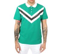 John Richmond - Polo Wimbledon - Homme - Tops - Vert - Taille: L