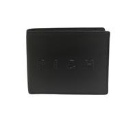 John Richmond Portefeuille noir avec logo pour homme, Noir , Taglia Unica