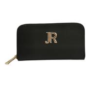 John Richmond Portefeuille Noir Or en Cuir pour Femme, Noir , Taglia Unica