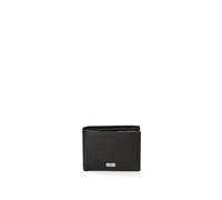 John Richmond Portefeuille pour homme 100 % cuir véritable. Produit artisanal Fashion JR-W108 Noir 12,75 x 9,75 x 2 cm, Noir , Permanent, portefeuille