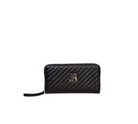 John Richmond Portefeuille RWA24057PF Porte Carte Porte Monnaie Couleur Noir/Or, Noir, Taglia Unica, Classique