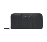 John Richmond - Portefeuille zippé avec détail tressé - unisex - Accessoires - Noir - Taille: ONE Size