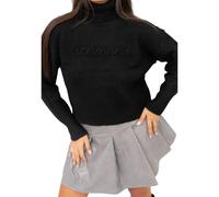 John Richmond - Pull à col roulé - Femme - Pulls - Noir - Taille: 40 FR