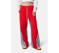 John Richmond - Pantalon Polaire Rétro Coupe Régulière Rouge - Femme - Pantalons - Rouge - Taille: 40 FR