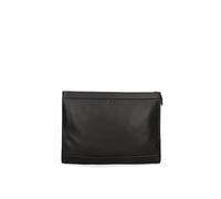 John Richmond Sac à bandoulière pour homme en cuir véritable Made in Italy 38 x 29 x 4 cm, Noir , Taille unique