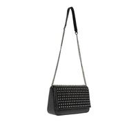 John Richmond - Sac bandoulière avec chaîne et finition décorative - Femme - Sacs - Noir - Taille: ONE Size