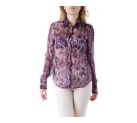 John Richmond - Silk Blouse - Femme - Blouses et Chemises - Violet - Taille: 38 FR