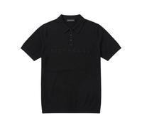 John Richmond - Silkom Polo - Homme - Tops - Noir - Taille: S
