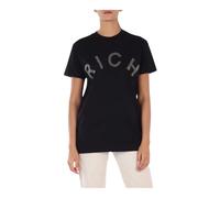John Richmond - T-shirt à Manches Courtes - Femme - Tops - Noir - Taille: 38 FR
