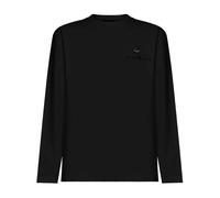 John Richmond - T-shirt à manches longues avec logo minimaliste - Homme - Tops - Noir - Taille: M
