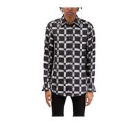 John Richmond - T-shirt à Manches Longues Logo - Homme - Chemises - Noir - Taille: L