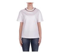John Richmond - T-shirt Logo - Femme - Tops - Blanc - Taille: 36 FR