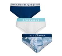 John Richmond - Tripack Slip Fantasia Denim - Homme - Sous-vêtements - Multicolore - Taille: XL