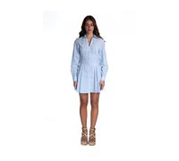 John Richmond - Uwp26099Ve Short Dress - Femme - Robes - Bleu - Taille: 40 FR