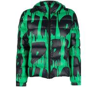 John Richmond Veste AVEC IMPRIME LOGO GRAFFITI VERDE 40