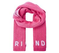 John Richmond - Wool Scarf with Logo - Femme - Accessoires - Rose - Taille: ONE Size