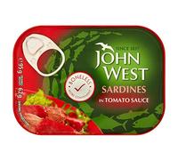 John Sardines Désossés Ouest À La Sauce Tomate 95G (Paquet de 6)