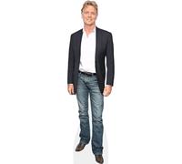 John Schneider (Black Blazer) Silhouette en Carton Taille Mini