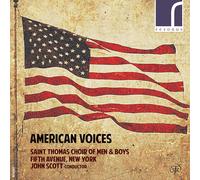 John Scott – American Voices: American Choral Works – CD – NAXOS