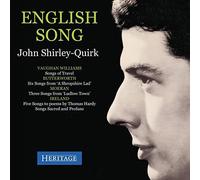 John Shirley-Quirk : Mélodies anglaises. [Import]