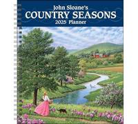 John Sloane's Country Seasons 12-Month 2025 Monthly/Weekly Planner Calendar