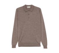 John Smedley, Homme, Pulls, Brun, Taille: XL Belper Polo