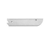 John Sterling Knape & Vogt 0111-80 Montage Horizontal Etagère Suspendre Track, Galvanized, 10-inch
