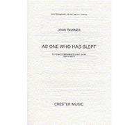 John Tavener: As One Who Has Slept. Partitions pour SATB