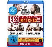 JOHN/THE ROCK/BRYAN,DANIEL/CM PUNK CENA - BEST PPV MATCHES 2012 2 BLU-RAY NEUF