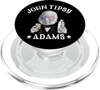 John Tipsy Adams Président John Quincy Adams 4 Juillet PopSockets PopGrip pour MagSafe