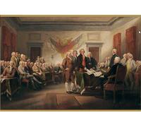 Puzzle 1000 Pièces : John Trumbull : La Déclaration d'Indépendance, 4 Juillet 1776, Pomegranate