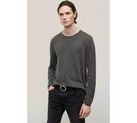John Varvatos Blake Slub Crew W Raw Edge Iron Grey Taille: XXL | Manches longues Outlet | Homme | Gris