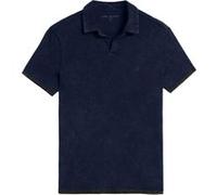 John Varvatos Bodhi Ss Polo In Marble Wash Navy Taille: XXL | Polos Outlet | Homme | Bleu
